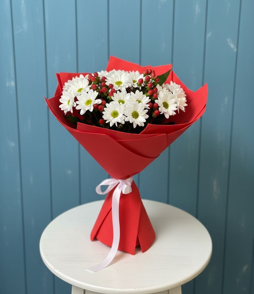 Букет цветов из: Хризантемы в Намцах