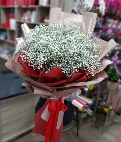 Букет цветов из: Гипсофила в Намцах