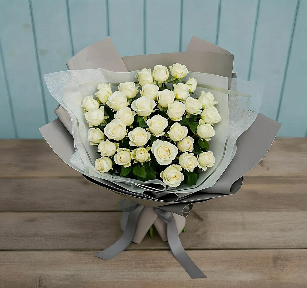 Букет Белоснежная нежность в Намцах