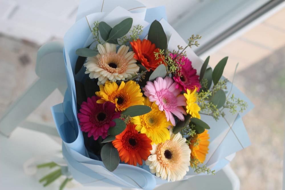 Букет цветов из: Герберы в Намцах