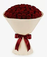 Букет 101 Бордовая роза Блэк Бакарра в Намцах