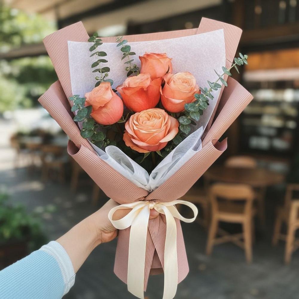 Букет цветов из: Розы в Намцах