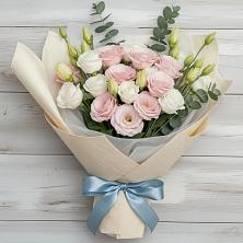 Букет цветов из:  Лизиантусы в Намцах