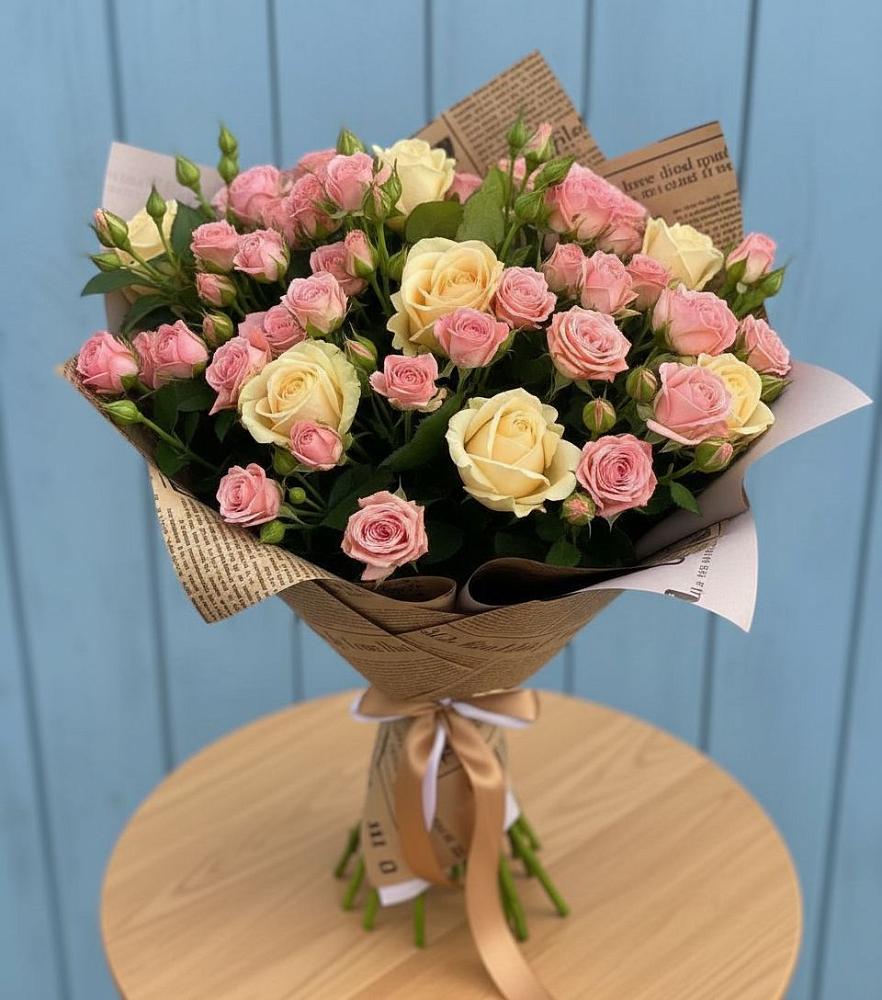 Букет цветов из: Розы в Намцах