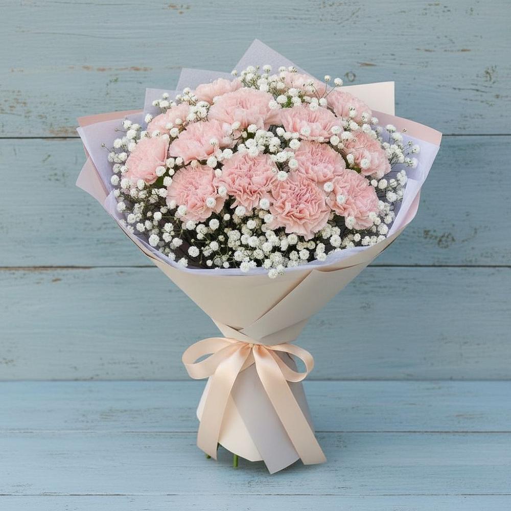 Букет цветов из: Гвоздики в Намцах