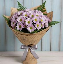 Букет цветов из:  Хризантемы #REPLACE_PRED# Намцах