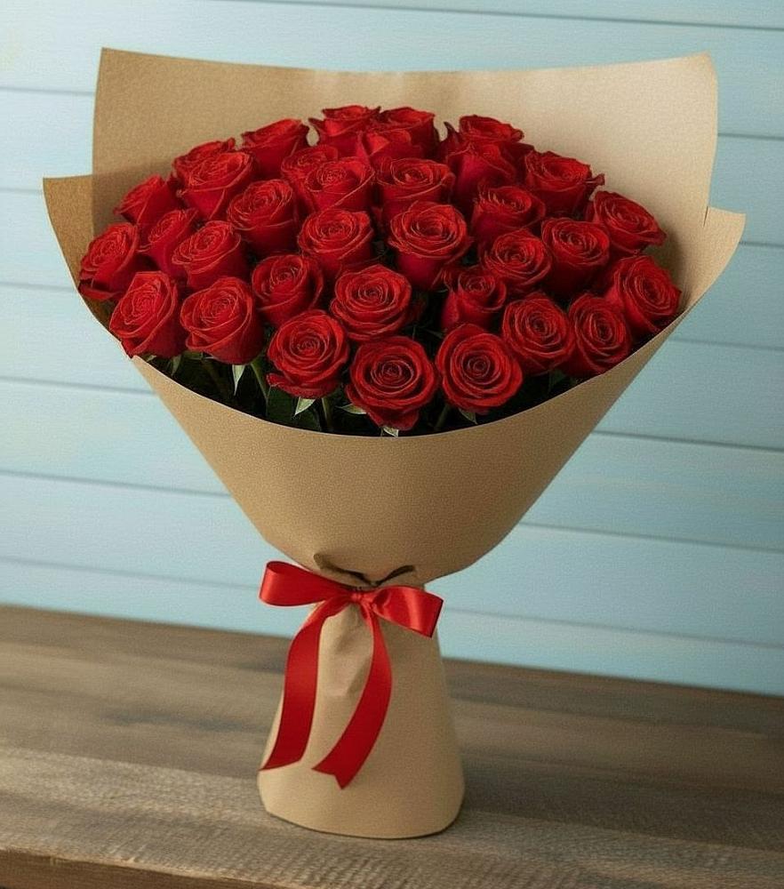 Букет Красные розы Милано в Намцах