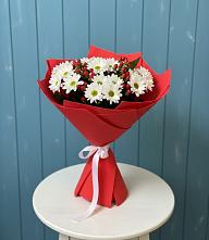 Букет цветов из:  Хризантемы #REPLACE_PRED# Намцах