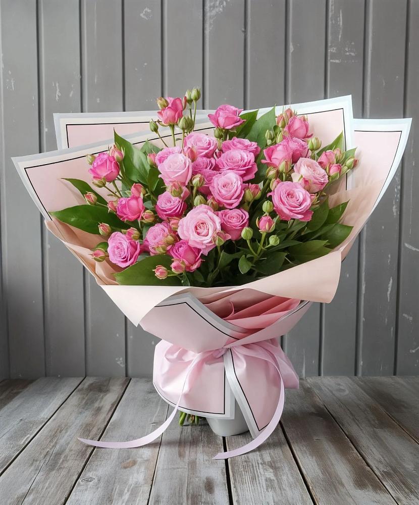 Букет Розовый кустик в Намцах