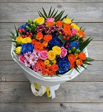 Букет цветов из:  Розы и Хризантемы #REPLACE_PRED# Намцах