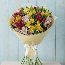 Букет цветов из:  Альстромерии в Намцах