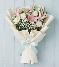 Букет цветов из:  Лилии в Намцах